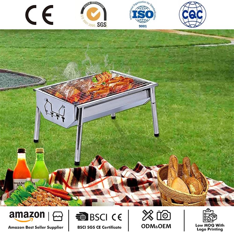 పోర్టబుల్ BBQ గ్రిల్ చిన్న క్యాంపింగ్ గ్రిల్